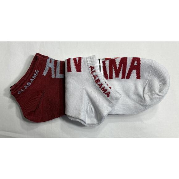 Alabama Crimson Tide Socks Ankle Women's size: 9 to 11 2 packs of 3, NCAA - Picture 6 of 7